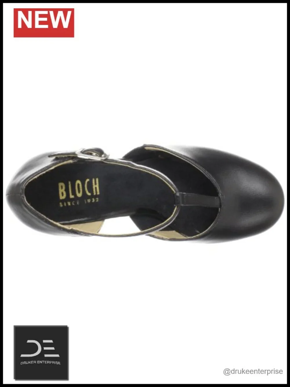 Leather T-Strap Character Dance Shoes with 2.5 Heel